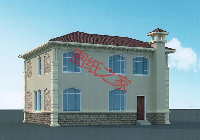 5套二層別墅設計圖，外觀精美設施齊全，供您參考