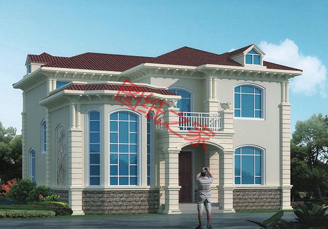 5套二層別墅設計圖，外觀精美設施齊全，供您參考