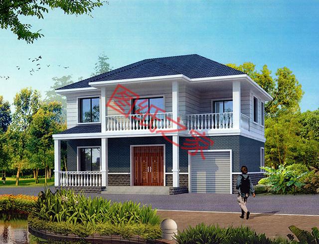 5套二層別墅設計圖，外觀精美設施齊全，供您參考