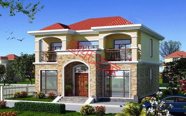 推薦幾套二層自建房，造價(jià)低廉，外觀優(yōu)美，是您理想的選擇！