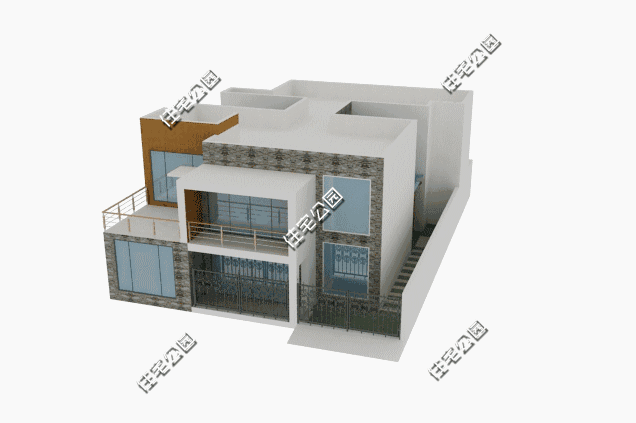 獨特庭院別墅設計圖，讓別人羨慕去吧！