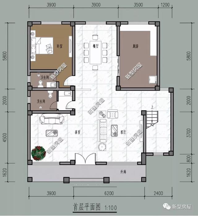 幾款露臺(tái)別墅設(shè)計(jì)圖，簡(jiǎn)約時(shí)尚，值得參考