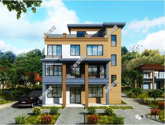 幾款露臺(tái)別墅設(shè)計(jì)圖，簡(jiǎn)約時(shí)尚，值得參考