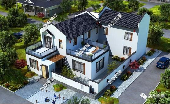 幾款露臺(tái)別墅設(shè)計(jì)圖，簡(jiǎn)約時(shí)尚，值得參考