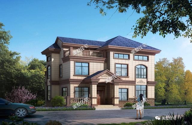 二層歐式別墅設(shè)計圖，獨特的設(shè)計風(fēng)格，造就品質(zhì)生活