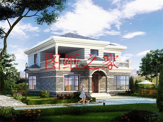 5套農(nóng)村二層自建房，外觀精美大氣，結(jié)構(gòu)合理