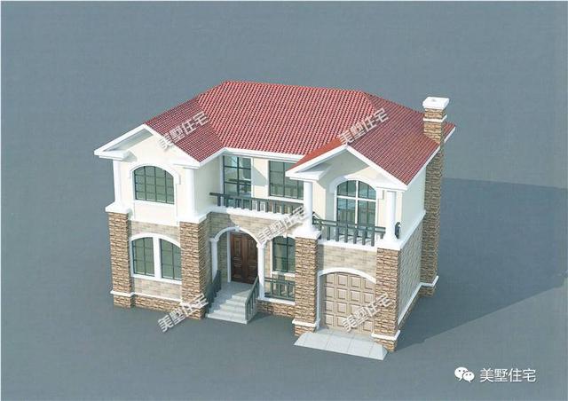 小戶(hù)型別墅設(shè)計(jì)圖，面積雖小布局精美！