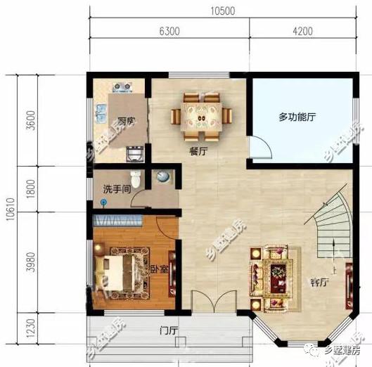 兩款農(nóng)村別墅設(shè)計圖，城里人羨慕不已