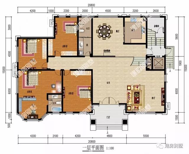 內(nèi)有電梯的別墅設(shè)計(jì)圖，您喜歡嗎？