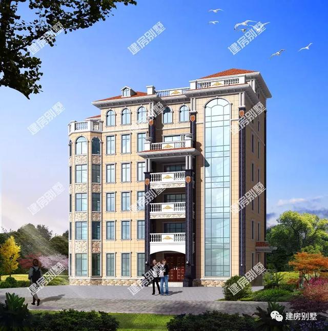 內(nèi)有電梯的別墅設(shè)計(jì)圖，您喜歡嗎？