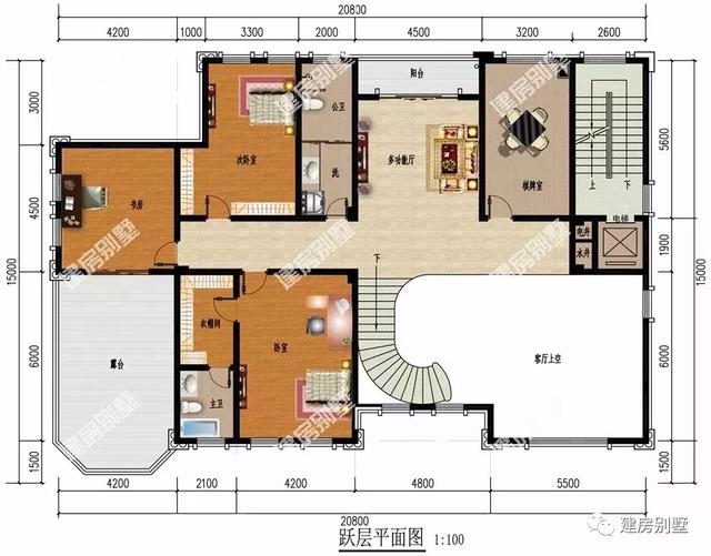 內(nèi)有電梯的別墅設(shè)計(jì)圖，您喜歡嗎？