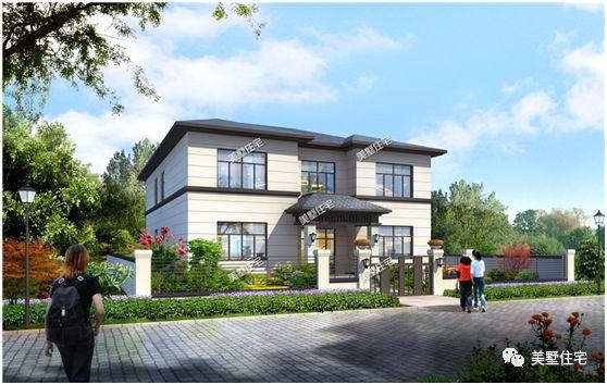 5款帶院子別墅設(shè)計(jì)圖，十一去游玩不如在家建別墅！