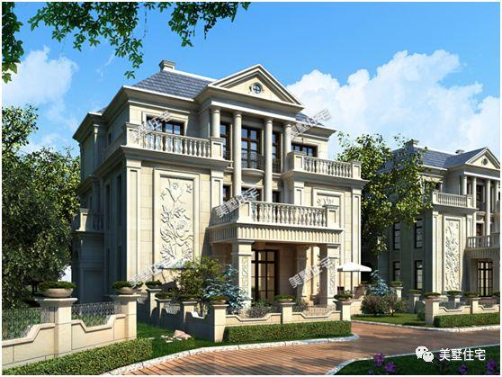 5款帶院子別墅設(shè)計(jì)圖，十一去游玩不如在家建別墅！