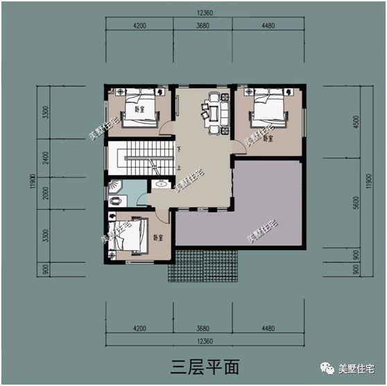 5款帶院子別墅設(shè)計(jì)圖，十一去游玩不如在家建別墅！
