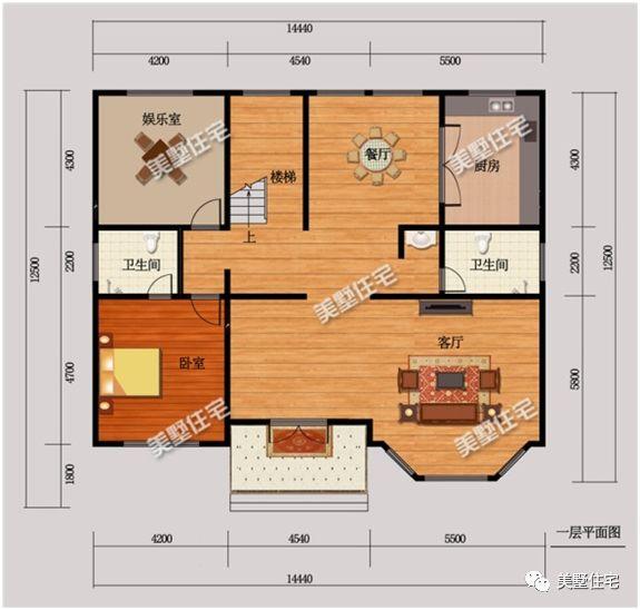5款帶院子別墅設(shè)計(jì)圖，十一去游玩不如在家建別墅！