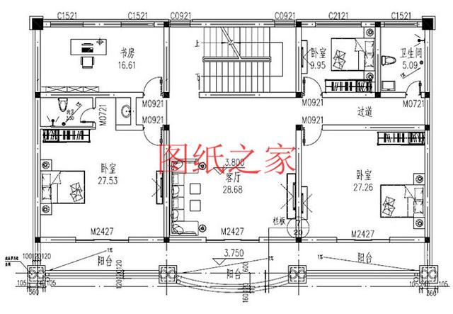 6套三層別墅設計圖，居住舒適、經(jīng)濟適用，快來選購吧！