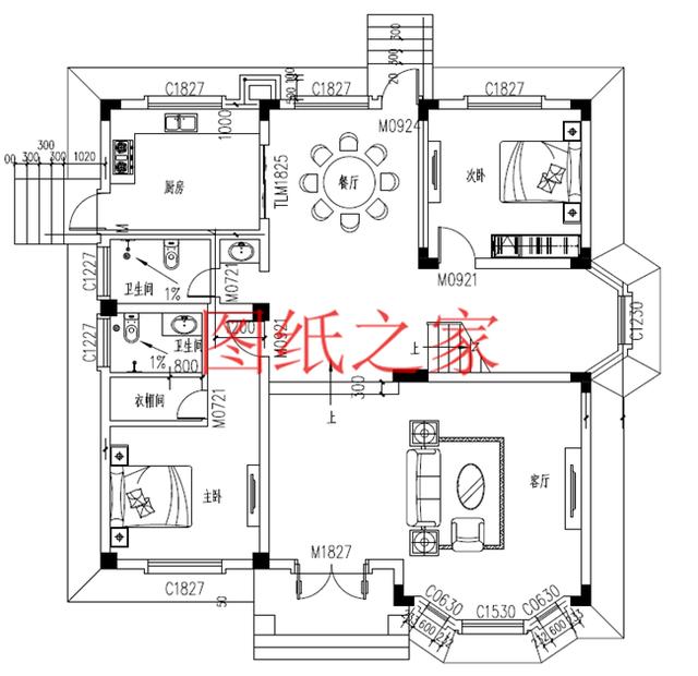 6套三層別墅設計圖，居住舒適、經(jīng)濟適用，快來選購吧！