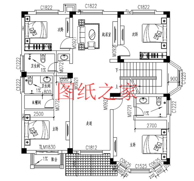 6套三層別墅設計圖，居住舒適、經(jīng)濟適用，快來選購吧！