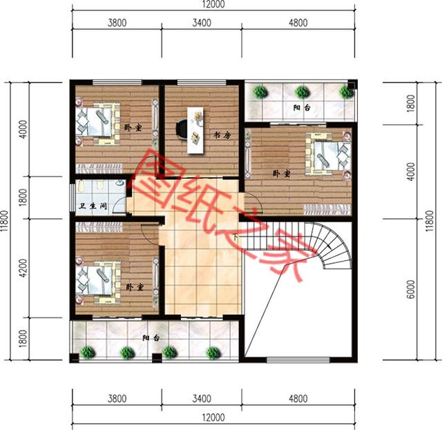 5套二層自建房，大氣實用接地氣，喜歡就收藏吧
