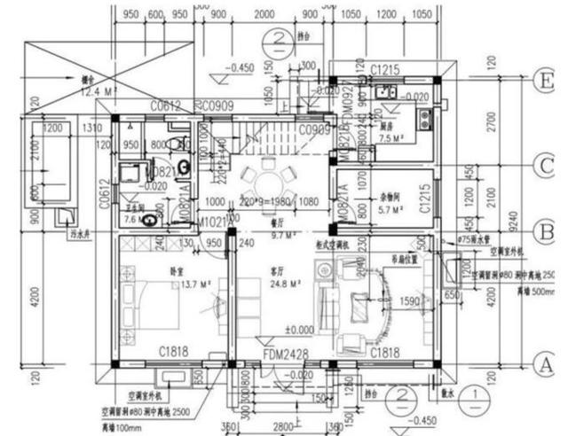 接地氣的別墅設(shè)計圖，普通款式，時尚不失實用