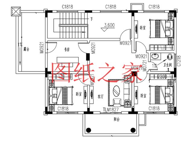 這5套別墅設(shè)計圖，老鐵爭先恐后的搶購！