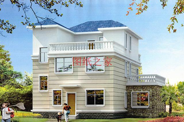 農(nóng)村三層自建房，讓您花最少的錢蓋出最特別的房子