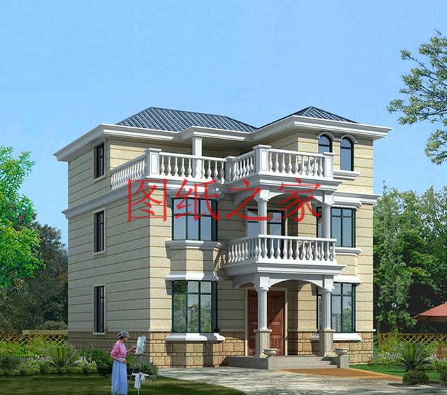 6套農(nóng)村三層別墅設(shè)計(jì)圖，您喜歡哪套呢？