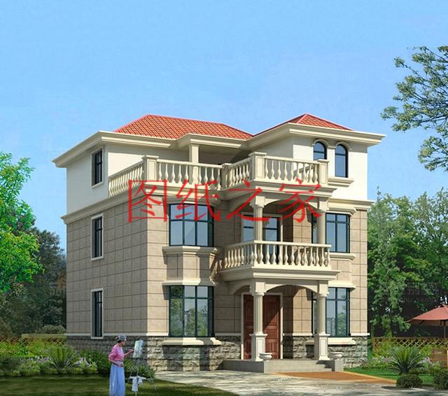 6套農(nóng)村三層別墅設(shè)計(jì)圖，您喜歡哪套呢？