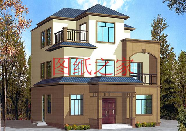 三層農(nóng)村自建房，大氣恢弘、氣派非凡，您值得建造！