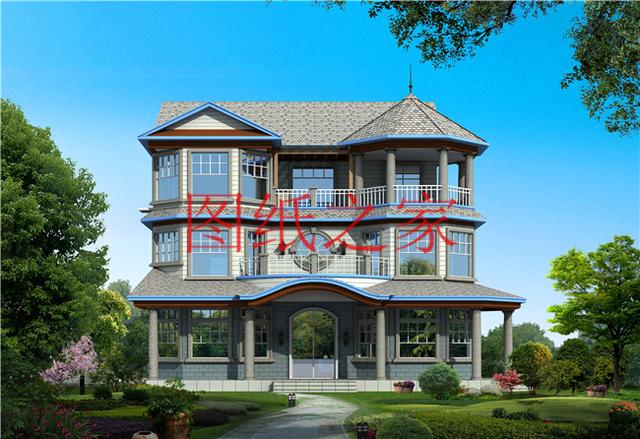 三層農(nóng)村自建房，大氣恢弘、氣派非凡，您值得建造！