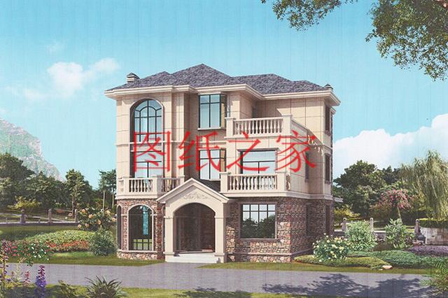 三層農(nóng)村自建房，大氣恢弘、氣派非凡，您值得建造！