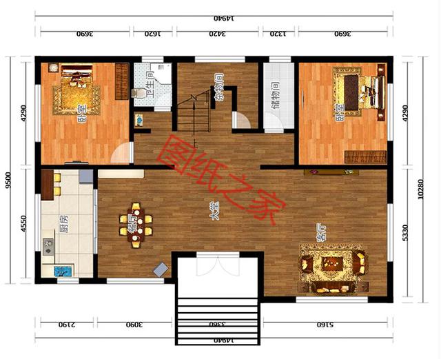 農(nóng)村二層自建房，設(shè)計(jì)用心、布局合理，歡迎選購!