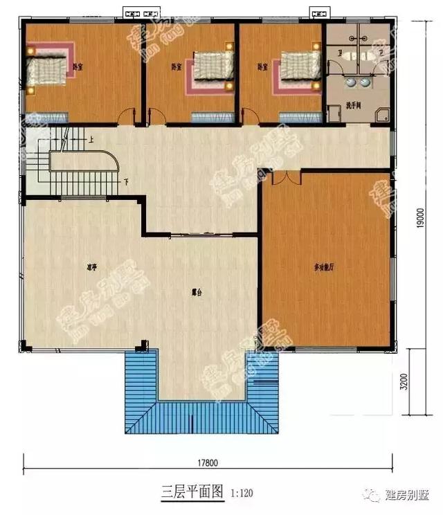 農(nóng)村別墅設(shè)計(jì)圖，挑空設(shè)計(jì)，增添您的生活樂趣！