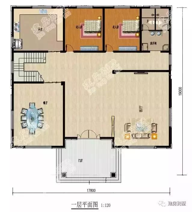 農(nóng)村別墅設(shè)計(jì)圖，挑空設(shè)計(jì)，增添您的生活樂趣！