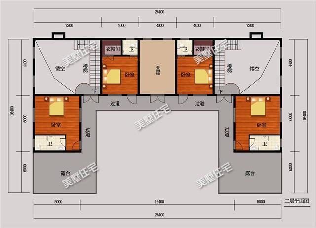 新中式四合院別墅設計圖，送給父母最舒適的環(huán)境！