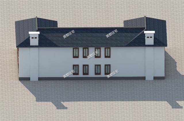 新中式四合院別墅設計圖，送給父母最舒適的環(huán)境！