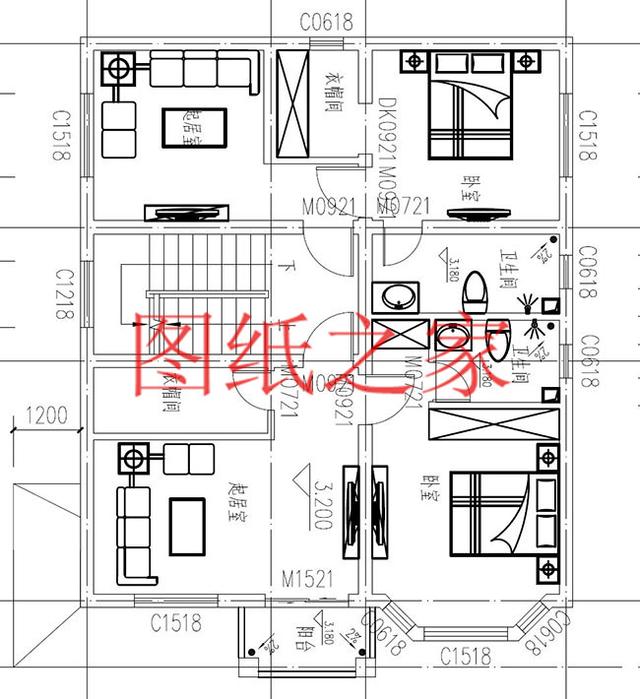 5套三層別墅設(shè)計(jì)圖，新穎的外觀設(shè)計(jì)，布局合理！