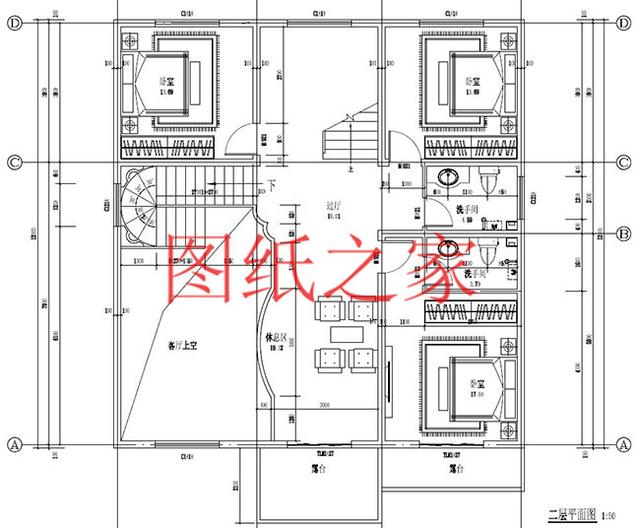 5套三層別墅設(shè)計(jì)圖，新穎的外觀設(shè)計(jì)，布局合理！
