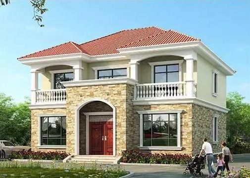 磚混結(jié)構(gòu)兩層自建房，新型農(nóng)村建筑，您的首選！