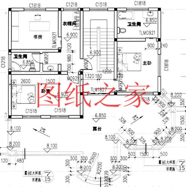 6套三層別墅設(shè)計(jì)圖，時(shí)尚外觀，建成就是一道亮麗的風(fēng)景線