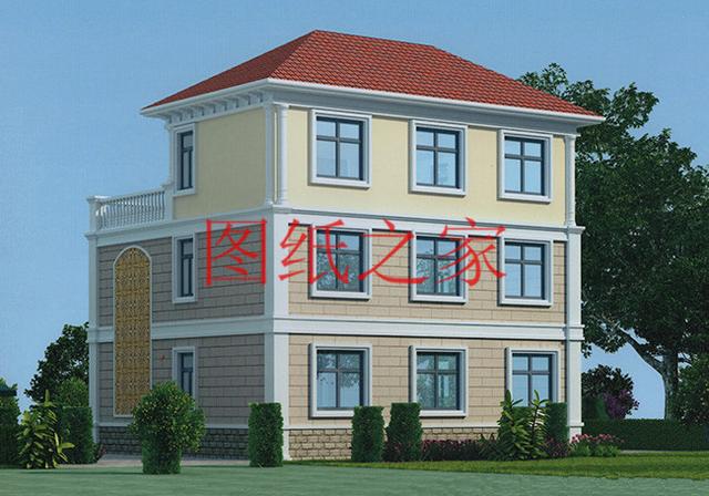 6套三層別墅設(shè)計(jì)圖，時(shí)尚外觀，建成就是一道亮麗的風(fēng)景線