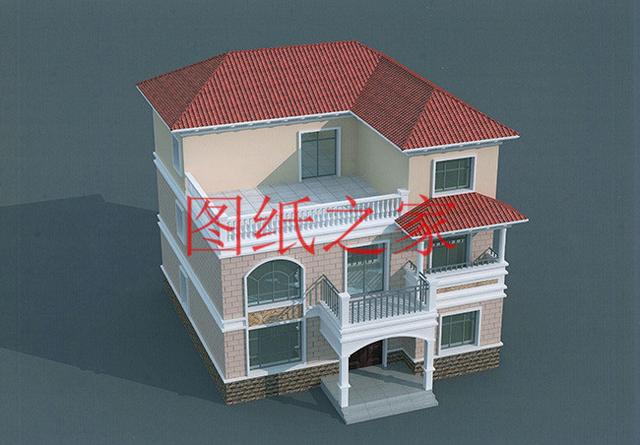 6套三層別墅設(shè)計(jì)圖，時(shí)尚外觀，建成就是一道亮麗的風(fēng)景線