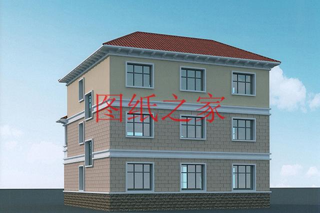 6套三層別墅設(shè)計(jì)圖，時(shí)尚外觀，建成就是一道亮麗的風(fēng)景線