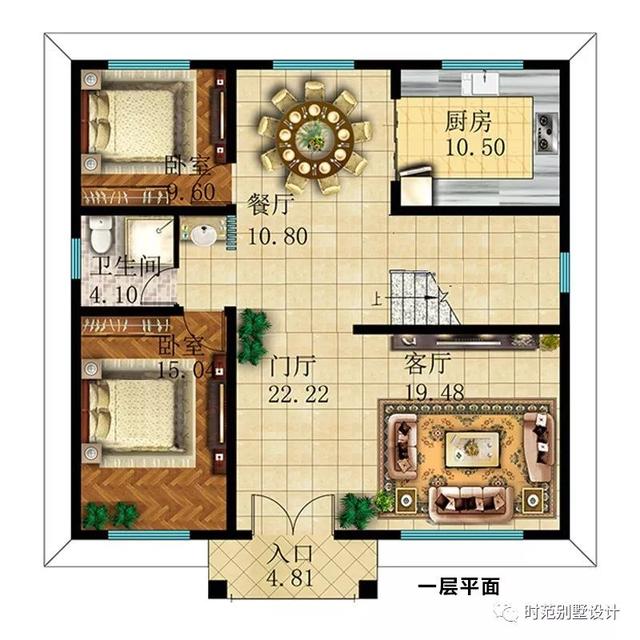 小戶型新中式別墅設(shè)計(jì)圖，外觀精美，功能齊全，快來(lái)選購(gòu)把！
