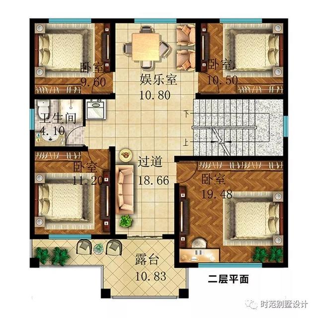 小戶型新中式別墅設(shè)計(jì)圖，外觀精美，功能齊全，快來(lái)選購(gòu)把！