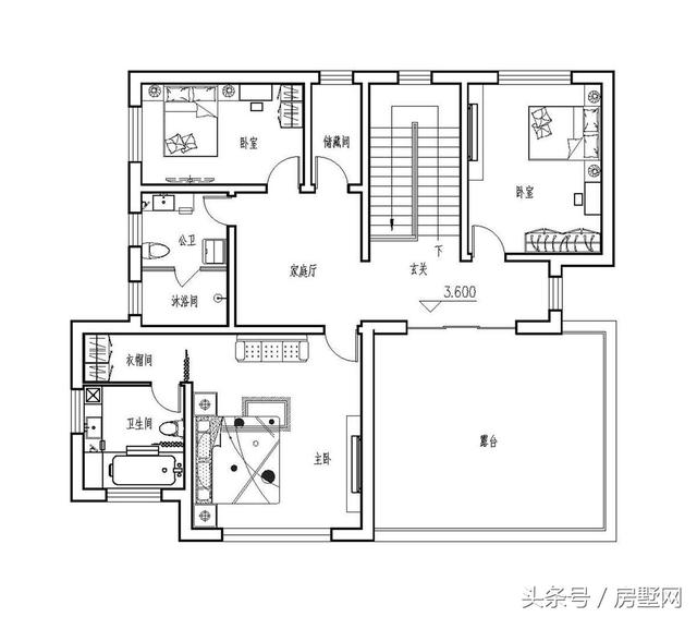 浪漫主義的簡歐別墅設(shè)計圖，心向往之......