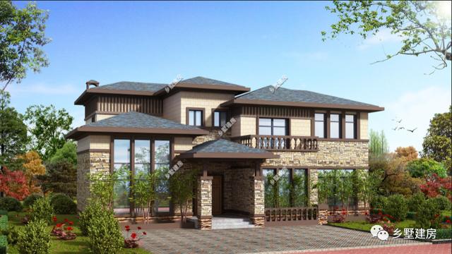 兩套精美別墅設(shè)計(jì)圖！風(fēng)格獨(dú)特，美到你挪不開眼！