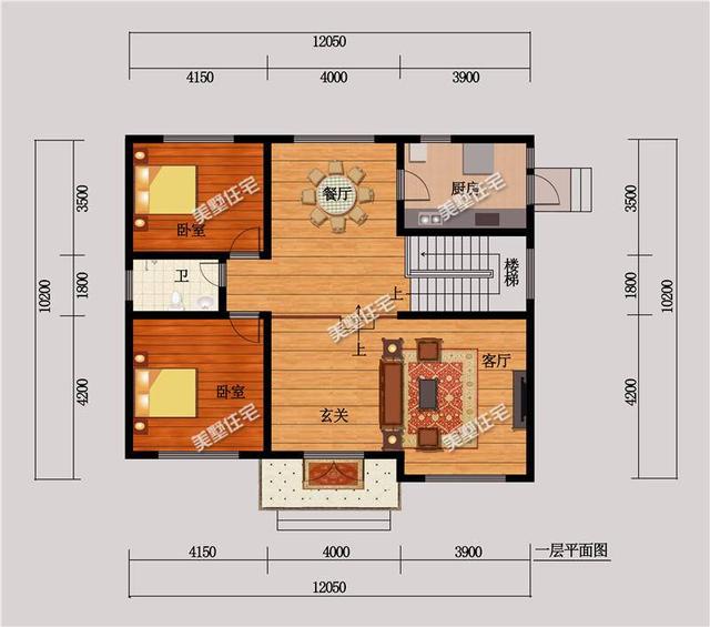 簡(jiǎn)歐別墅設(shè)計(jì)圖，大露臺(tái)設(shè)計(jì)，適合您的選擇！