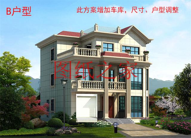 五款農(nóng)村三層自建房設(shè)計圖，美觀又實用，這樣的房子誰不喜歡呢？