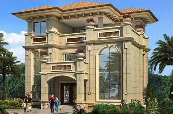 2款三層別墅設(shè)計圖，都帶露臺，尤其第二款，豪華無比